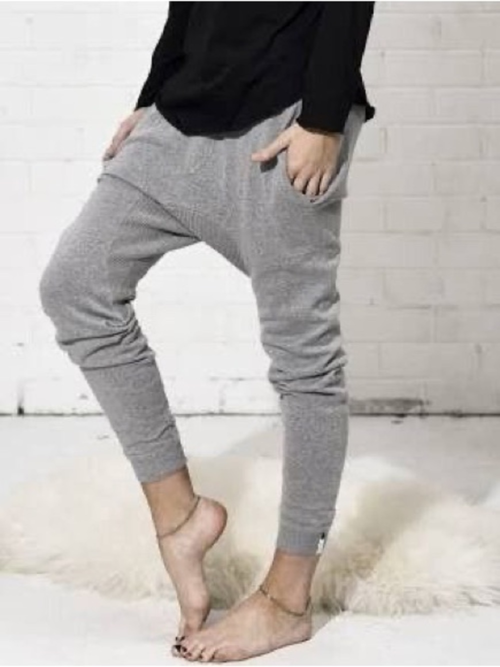 ONE TEASPOON DROP CROTCH JOGGERS